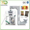 Pet Treat Packaging Machine Zipper Box Bottom Dog & Cat Pet Food Flexible Packaging Bags And Pouches Vertical Form Fill Seal Packing Machine 