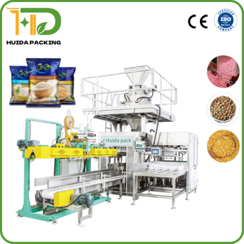 Rice & Corn Packaging Machine China Packing Machine and Open Mouth Bag Packaging Machine Used in Food Processing Factories