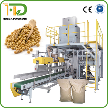 Soybeans & Soya Beans 25kg 50kg Bulk Packing Machine with Weighing, Bagging, Packaging, Palletisers