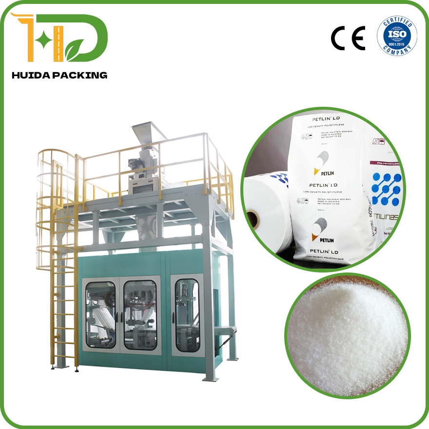 Citric Acid Packing Machine Ffs Polyethylene Bags Fully Automatic Bagging Machine for Chemical Products Packaging