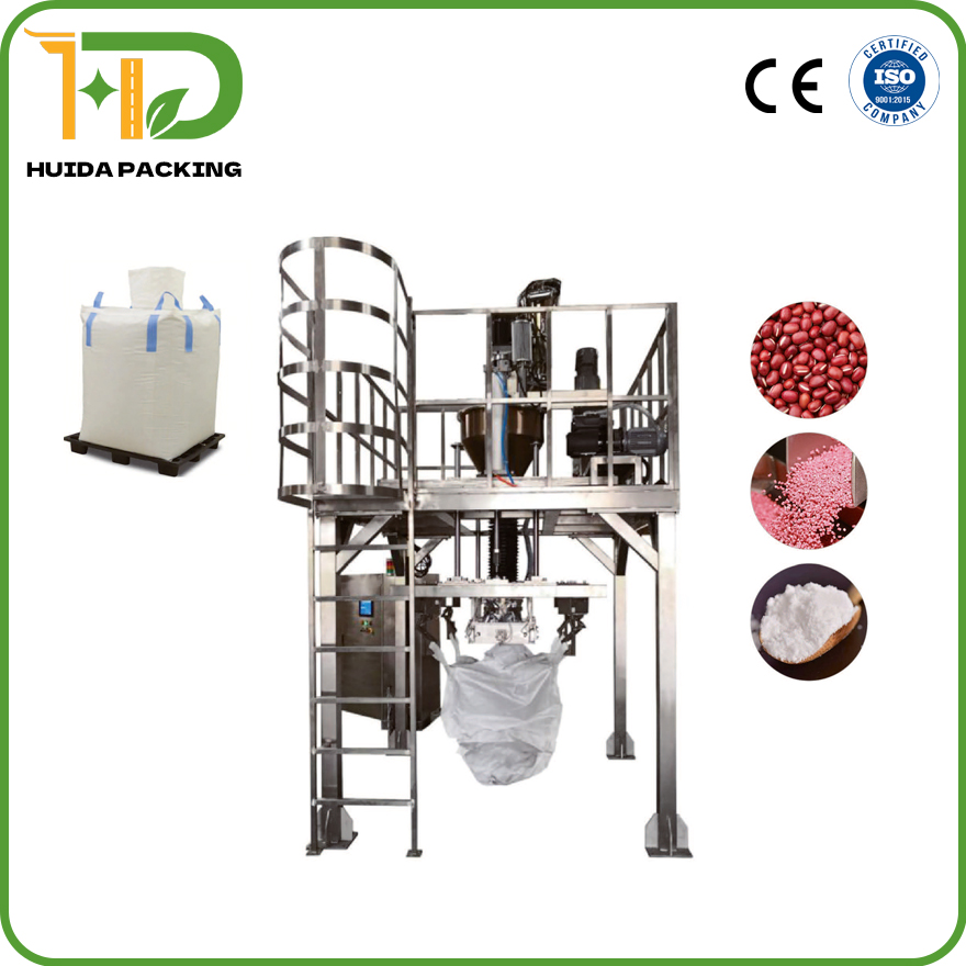 500-1200 Kg Bulk Bag Powder Filling Machine Granules Packing Machine