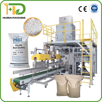 25kg Open-Mouth Bags Sealing Packing Machine for PP PE Filler Masterbatch Pellets Packaging