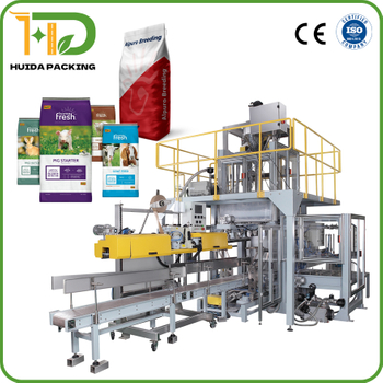 Automatic Open Mouth Bagging Machine for Nutrifeed, Alpuro Breeding, First Mills, Taya Feed 50kg Animal feed packaging