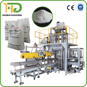 25kg 50kg UHMWPE Powder Automatic Open Mouth Bagging and Robotic Palletizing Line for Ultra-High Molecular Weight Polyethylene