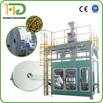 Pellets 25Kg Heavy Duty Sacks & FFS Bags Automatic Bagging Machine for Animal & Pet Nutrition Feeds Packaging