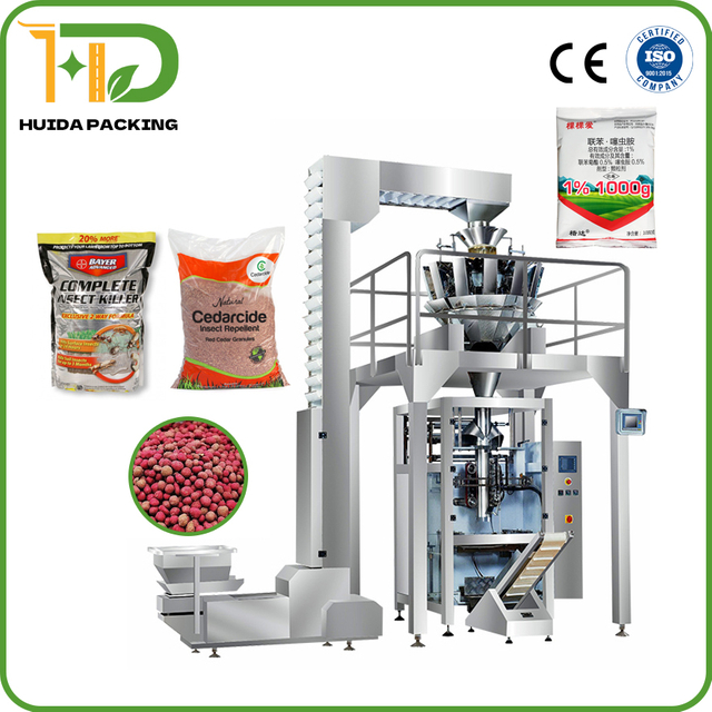 Clothianidin Fully Automatic Packing Machine for Insecticide and Pesticide Granules Packaging from 500g to 1000g