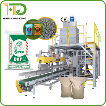 Diammonium Phosphate Automatic Bagging Machine for DAP Fertilizer Packing in PP Bag in 50 kg