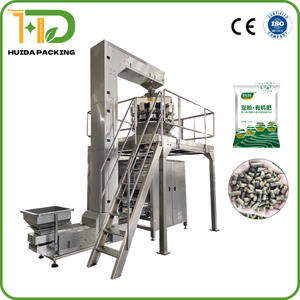 China Supplier Organic Fertilizer Vertical Form Fill Seal Machine Granular VFFS Packaging Machine