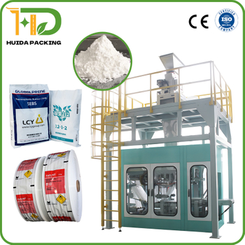 Chemical Bagging Machines for Chemical Powders Packaging Equipment Extracts Fungicides Fertilizers Pesticides Polymers Resins Salts Packing Machine