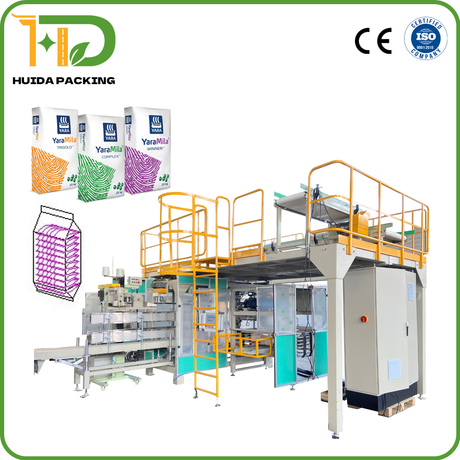 Huida Automatic Granular & Powder Bag in Bag Secondary Mouth Open Woven Bag Packing Machine Manufacturer