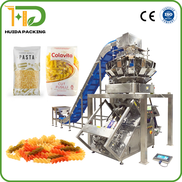 Pasta Packaging Machine Macaroni Packing Equipment Fresh and Dried Food Automatic Packaging Manufactures 