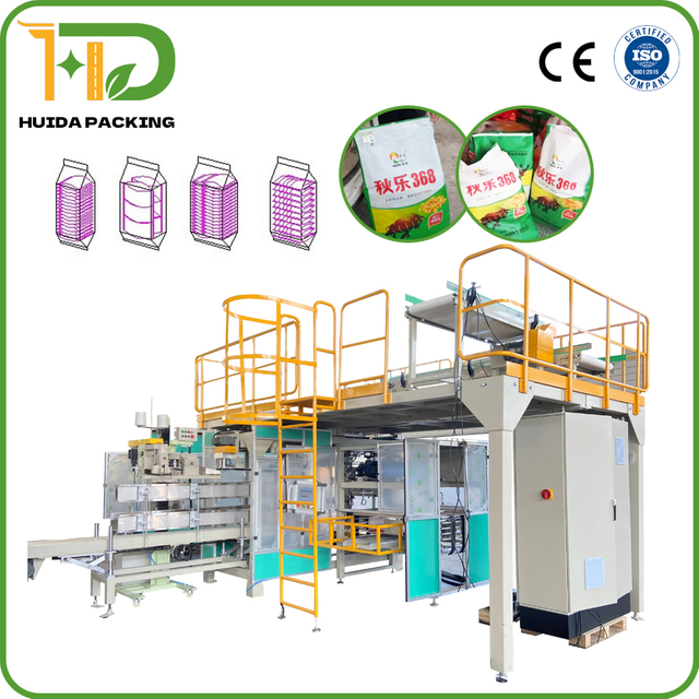 Corn Seed Agricultural Factory Automatic Secondary Bagging Packaging Machine for Rice/Seeds/Salt/Peanut Small Pouch Bagging Into Big PP Woven Bag