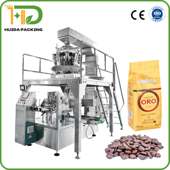 Automatic Granule Packing Machine Doypack Filling Machine Coffee Bean Grain Pouch Premade Bag Packing Machine