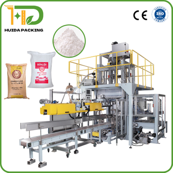 Sugar Powder Auger Bag Packing Machine Wheat Flour Filling Machine Automatic Bagged Powder Sealing Machine