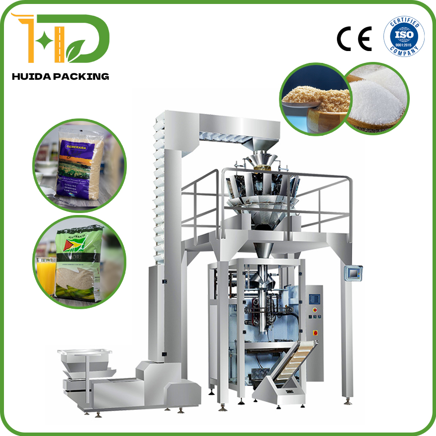 Buy China Automatic 500g Sugar VFFS Form Fill Seal Packing Machine from Verified Wholesale Supplier Food Packaging Machinery