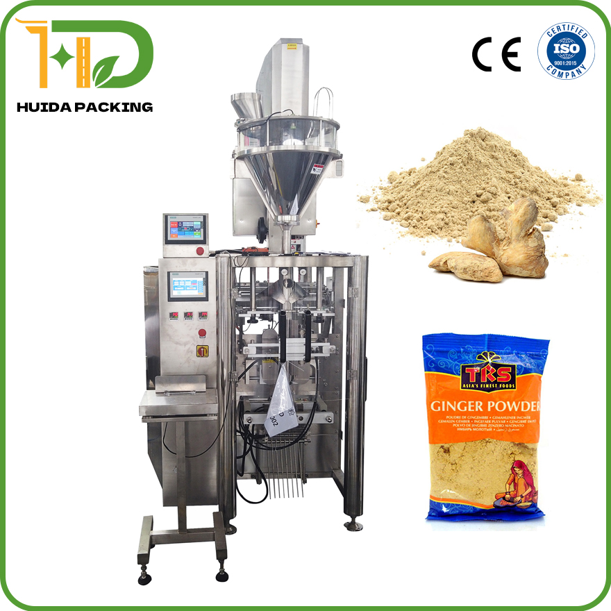 Versatile Spice Packaging Powdered Spices Packing Machine Condiment Powder VFFS Automatic Packaging Equipment