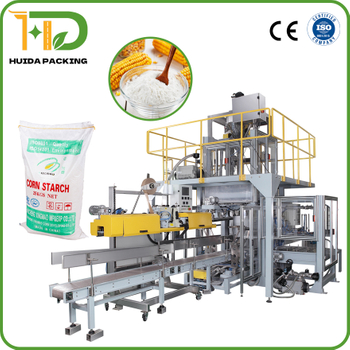 Foodstuffs Weighing machines, Bagging machines, Packaging machines, Palletisers and Wrappers for starch (corn, potato, rice, manioc and wheat) and gluten