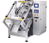 China Factory Automatic Inclined VFFS Machine | 1.5-3kg (3.3-6.6lb) Cat Litter Bagging System | Anti-Dust Tilted Packer for Bentonite/Tofu Sand | Manufacturer Direct