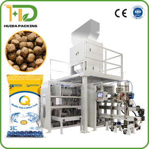 Industrial Pellet Packer for Farms, Feed Mills, Pet Food Production Moisture-Proof Livestock Poultry Aquaculture Feed Mill Packaging Equipment