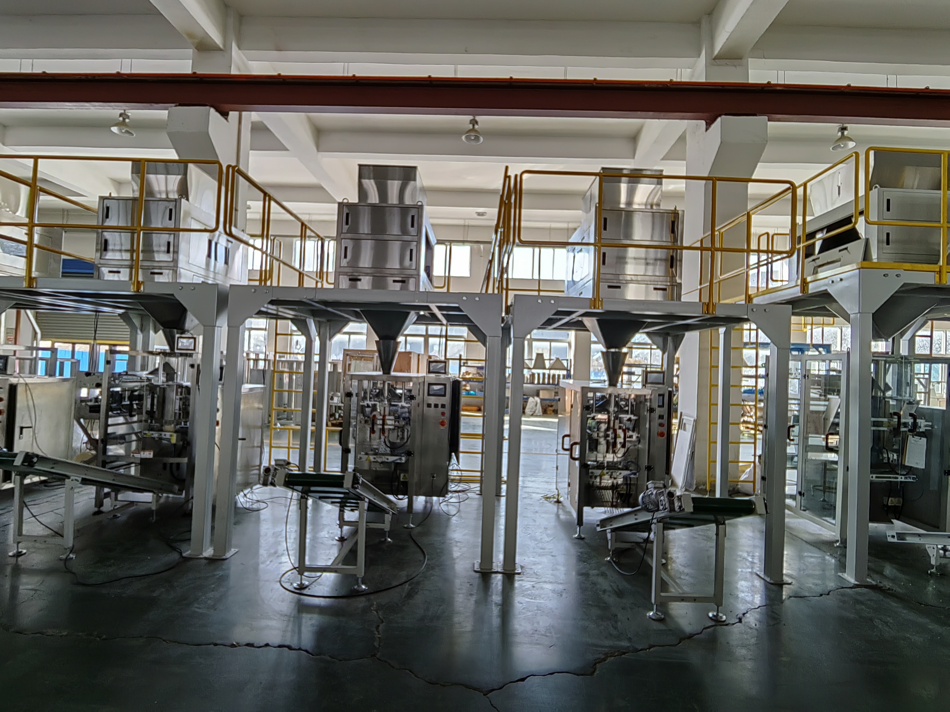Heavy-Duty Vertical Packaging System with Linear Scale - Automatic Powder & Granule Filling Machine for Industry‌
