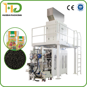 China Factory: Automatic 50kg Bagging Machine with Palletizer for Phosphate-Rich Organic Manure Granules | OEM Packaging Line Manufacturer | Direct Export