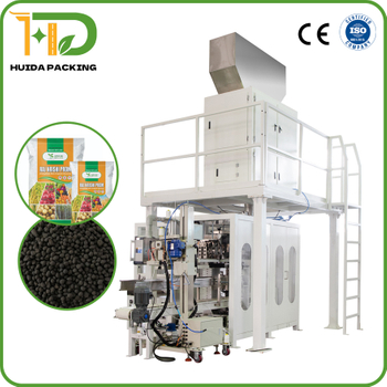 China Factory: Automatic 50kg Bagging Machine with Palletizer for Phosphate-Rich Organic Manure Granules | OEM Packaging Line Manufacturer | Direct Export