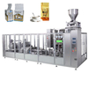 Full automatic brick bag powder vacuum packaging machine