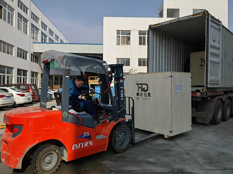 HUIDA PACKING Sets Sail with Glory Indian Client's 25kg & 50kg Sago Packaging and Palletizing Lines Successfully Commissioned, Ready for Shipment (7)
