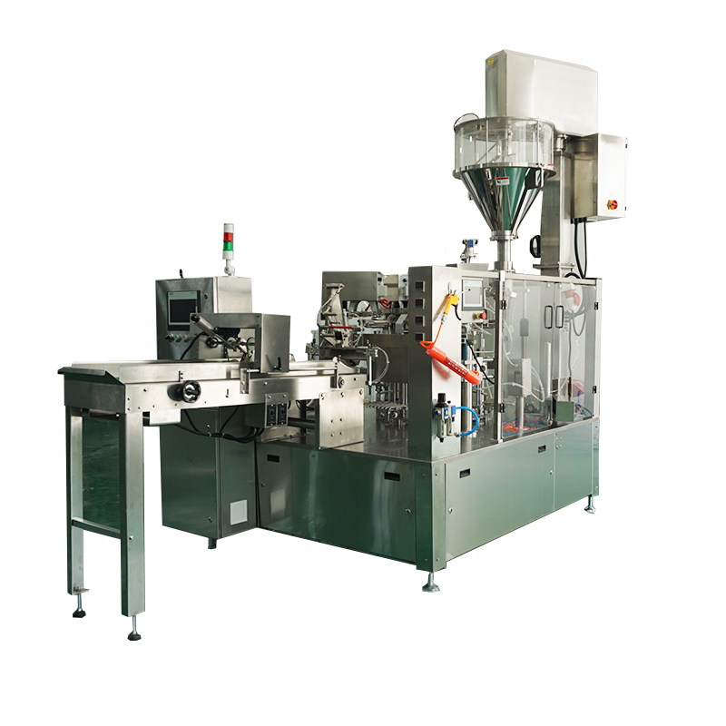Automatic Rotary Premade Pouch Packaging Machine For Powder