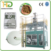 40 Lbs Wood Fuel Pellets Bulk Bag FFS Automated Bagging Systems Dry Wood Products Tubular Film Bag Packing Machine Bagged Fuel Pellets Form Fill and Seal Baggers