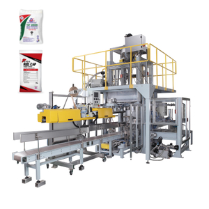 Compound Fertilizer 25-50kg Heavy Bagging Machine Full Automatic Bagging And Packaging Chemical Woven Bag Packaging Machine