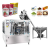 Multifunction Powder Turmeric Spice Premade Rotary Packing Pouch Packaging Machine For Filling Doypack