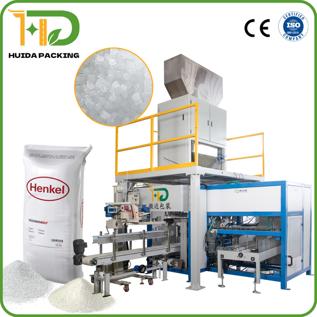 25kg Chemical Granule Packaging Machine for Fertilizer, Plastic Pellets & Resin, Polymers and Compounds