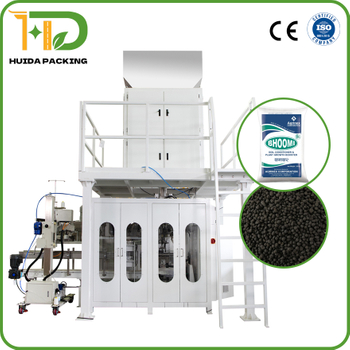 Automatic 25kg 50kg Big Bag Filling and Palletizing System for Organic Manure Granules | Leading Packaging Machine Factory in China | Direct Source