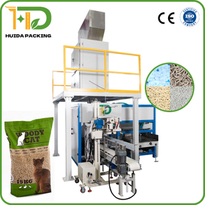 Industrial Open-Mouth Bag Filler for 20kg+ Cat Litter | Automatic Woven Sack Packing Machine | China Factory Price | High-Speed 20 Bags/Min