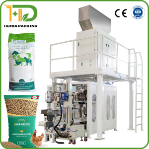 25kg Fully Automatic Animal Feed Packaging Machine for Livestock, Poultry & Aquaculture with PLC Control Farm Packaging Solutions Pet Food Production Line