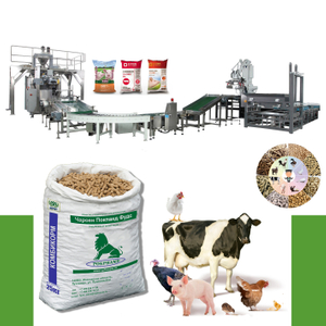 Huida Bagging & Palletizing Lines for Animal Feed Automatic Animal Feed Packaging Solution