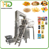 Multi Head Weigher With High Speed Pouch Packing Machine VFFS Granule Snacks Potato Chip Popcorn Candy Filling Vertical Form Fill Seal Packaging Machine