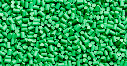 PLASTIC PELLETS GREEN