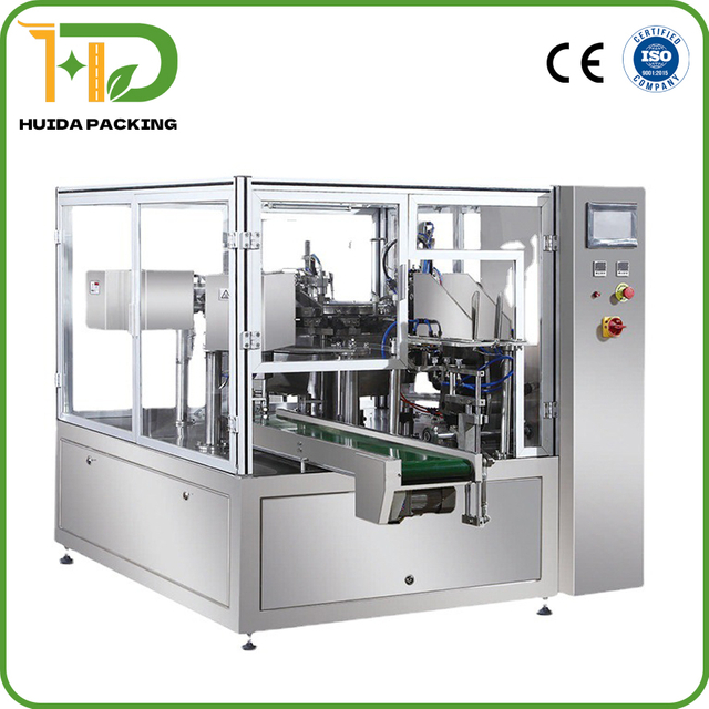 China Manufacturers Supply Zipper Doypack Pouch Packaging Machine Professional Customized Multi-function Stand up bag Packaging Machine Rotary Filling Machine