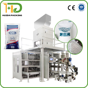 China OEM 50kg Sugar Automatic Packaging & Palletizing Line | Food-Grade Bagging Machine Factory | CE/FDA Certified