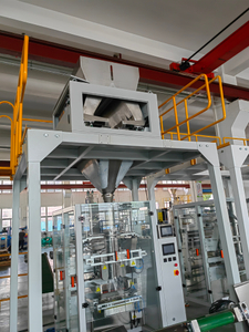 Automatic Vertical Form-Fill-Seal Machine with Linear Scale - High-Speed Powder/Granule Packaging System
