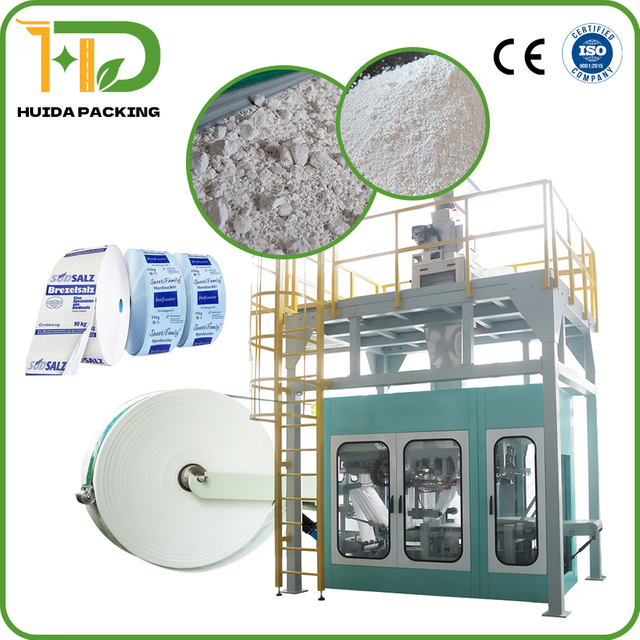 TiO2 FFS (Form-Fill-Seal) Bagging Machines Titanium Dioxide Tubular Film Reel Packaging Machine for Any Type of Free-flowing Bulk Material