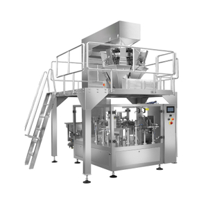 Rotary Premade Pouch Packaging Machine with Combination Scale for Puffed Food and Other Granular Products