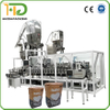 HUIDA PACKING Automatic Flour Packing Machine Factory for 1-5kg Kraft Paper Bag with Auger Filling System Wheat Corn Flour Brick Bag Packaging Line OEM Supplier China